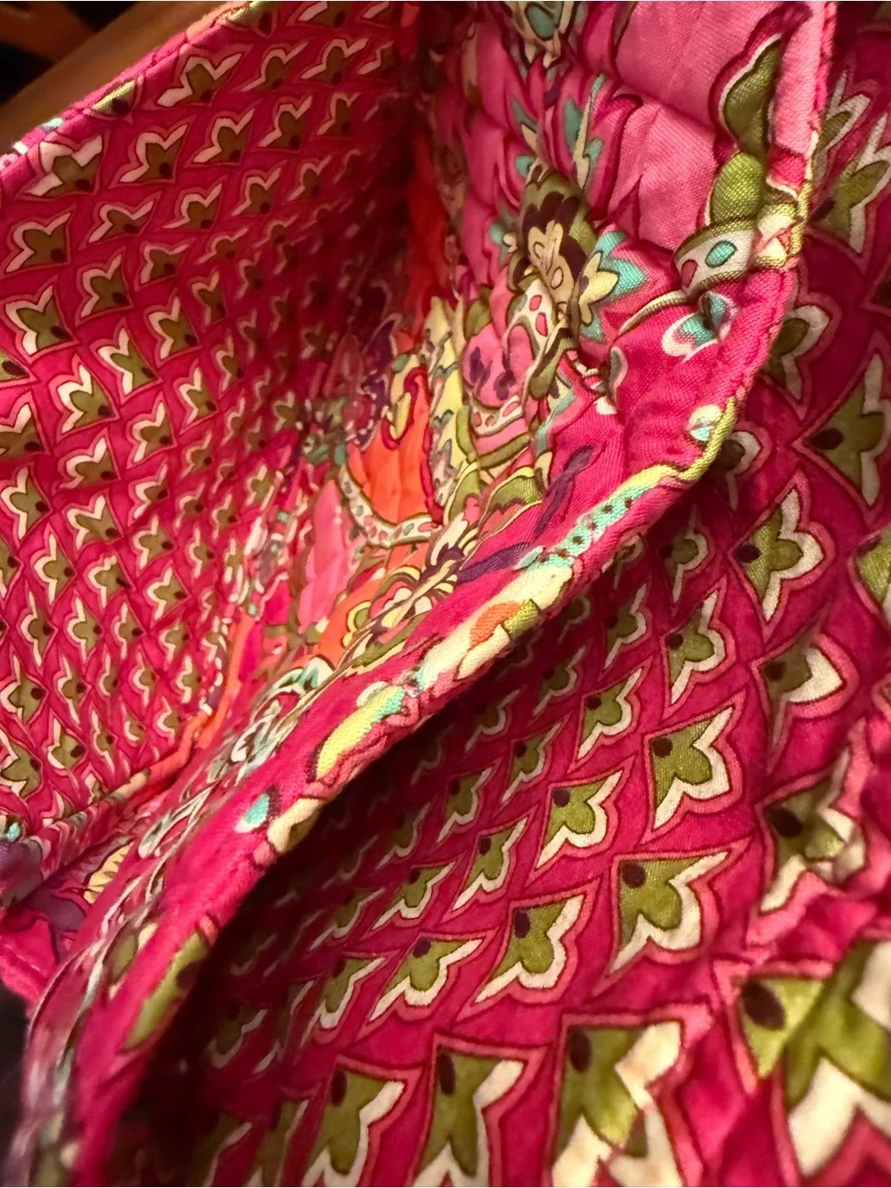 RARE Vera Bradley Pink Multicolor Floral Paisley Crossbody Shoulder Bag NWOT